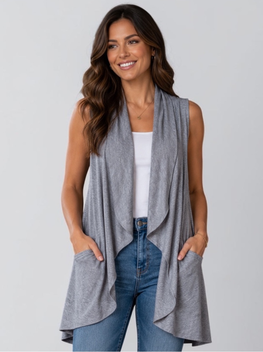 Oversized Poncho Wrap Small Asymmetrical Leisure Layer Bohemian Lagenlook Resort